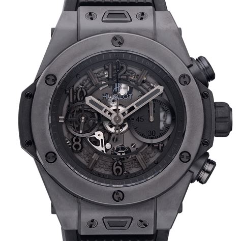 hublot big bang unico all black 411.ci.1110.rx|Preowned Hublot 411.ci.1110.rx Big Bang UNICO 45mm Watch.